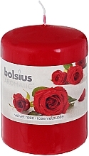 Fragrances, Perfumes, Cosmetics Scented Candle "Rose", 80/60mm - Bolsius Candle