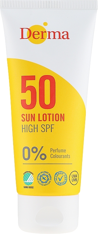 Sun Protective Tanning Lotion - Derma Sun Lotion SPF50 — photo N4