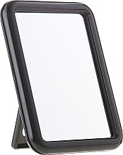 One-Sided Square Mirror "Mirra-Flex", 10x13 cm, black - Donegal One Side Mirror — photo N1