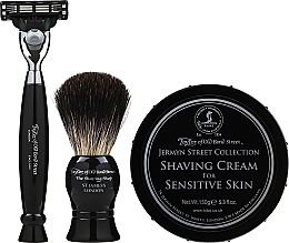 Set - Taylor of Old Bond Street Shaving Set (sh/brash + razor + sh/cream/150g) — photo N1