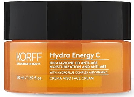 Moisturizing Anti-Aging Sorbet Face Cream for Dry Skin - Korff Hydra Energy C Sorbet Face Cream — photo N1