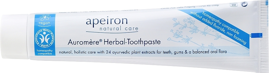 Homeopathic Toothpaste - Apeiron Herbal Toothpaste Homeopathic — photo N2