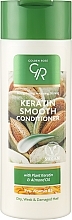 Fragrances, Perfumes, Cosmetics Conditioner for Dry, Weakened, Damaged Hair - Golden Rose Keratin Smooth Conditioner