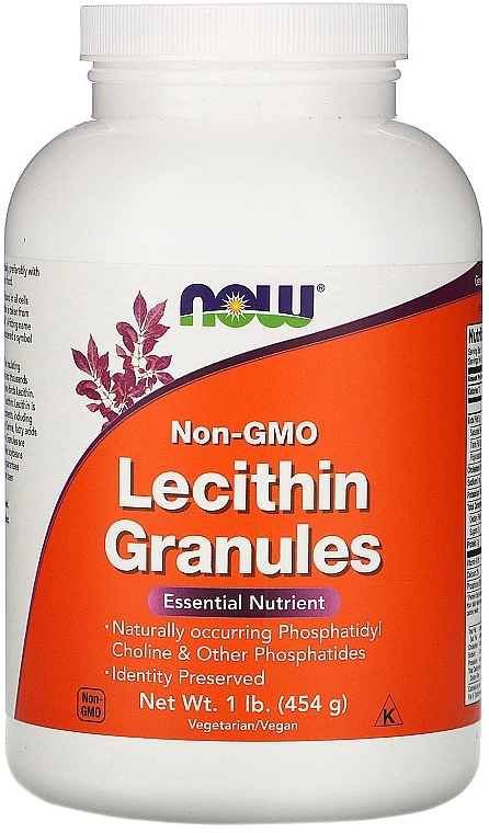 Non-GMO Lecithin Granules - Now Foods Lecithin Non- GMO Granules — photo N9