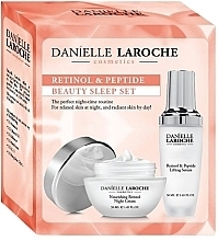 Fragrances, Perfumes, Cosmetics Set - Danielle Laroche Cosmetics Retinol & Peptide Beauty Sleep Set (n/cr/50ml + f/ser/50ml)