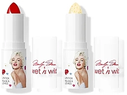 Set - Wet N Wild x Marilyn Monroe Icon Lipstick and Balm Set (lipstick/4.2g + lip/balm/4.2g) — photo N3