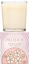 Fragrances, Perfumes, Cosmetics Soy Candle - Pacifica French Lilac Soy Candle