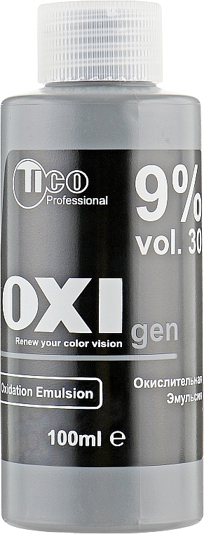Oxidizing Emulsion for Intensive Ticolor Classic Cream Color 9% - Tico Professional Ticolor Classic OXIgen — photo N1