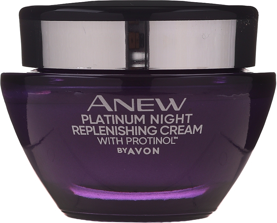 Lifting Anti-Wrinkle Protinol Night Cream - Anew Platinum Night Replenishing Cream With Protinol — photo N7