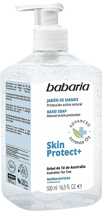 Hand Soap - Babaria Skin Protect+ Hand Soap — photo N1