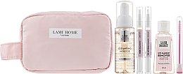 Set - Lash Secret Lami Home (mousse/80ml + remover/50ml + l/oil/2ml + l/ser/2ml + brush/1pcs + bag/1pcs) — photo N2