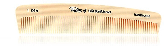 Men Comb, 12.5 cm, ivory - Taylor of Old Bond Street Fine Teeth Pocket Comb — photo N1