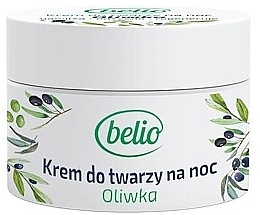 Fragrances, Perfumes, Cosmetics Night Face Cream - Silesian Pharma Belio Olive