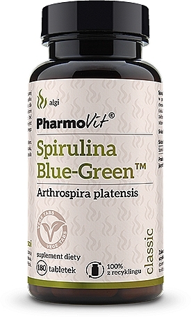 Spirulina Dietary Supplement - PharmoVit Spirulina Blue-Green — photo N10