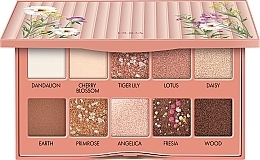 Fragrances, Perfumes, Cosmetics Eyeshadow Palette - Pupa Sunny Afternoon Flowers Field Eyes Palette