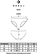 Women Lace Bikini Panties BDM500-036, black - Moraj — photo N2