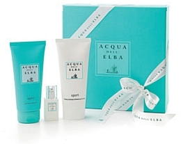 Fragrances, Perfumes, Cosmetics Acqua Dell Elba Sport - Set (edp/15ml + sh/gel/200ml + b/cr/200ml)