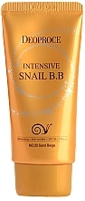 Fragrances, Perfumes, Cosmetics Snail BB Cream - Deoproce Intensive Snail BB