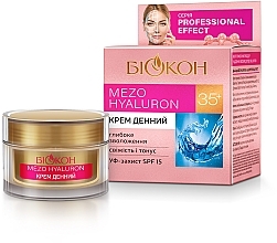 Fragrances, Perfumes, Cosmetics Day Cream - Biokon Professional Effect Mezo Hyaluron 35+