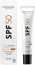 Fragrances, Perfumes, Cosmetics Facial Sun Emulsion - Madara Cosmetics Plant Stem Cell Eltra-Shield Sunscreen SPF 50