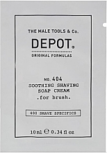 Fragrances, Perfumes, Cosmetics Soothing Shaving Cream - Depot Shave Specifics 404 Soothing Shaving Soap Cream (sample)