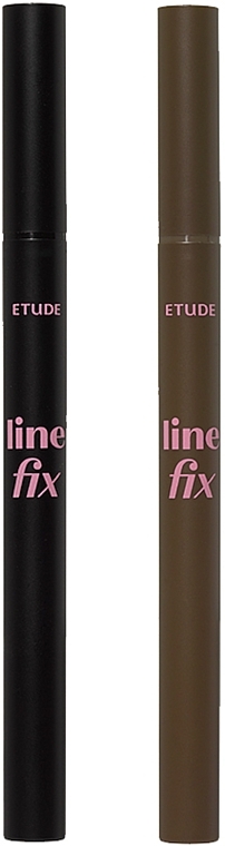 Eyeliner - Etude Line Fix Brush Liner — photo N1