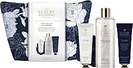 Fragrances, Perfumes, Cosmetics Set, 5 products - Grace Cole The Luxury Bathing Peony Peach And Raspberry Weekend Escape