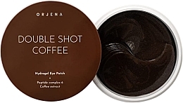 Hydrogel Eye Patches with Caffeine - Orjena Double Shot Coffee Hydrogel Eye Patch — photo N2