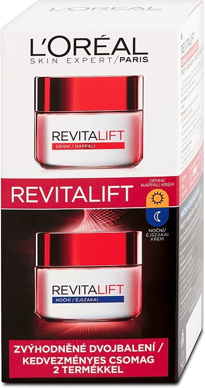 Set - L'Oreal Paris Revitalift (f/cr/50ml + f/cr/50ml) — photo N2