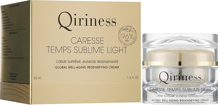 Rejuvenating Regenerating Face Cream - Qiriness Caresse Temps Sublime Light — photo N2