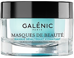 Fragrances, Perfumes, Cosmetics Intensive Moisturizing Face Mask - Galenic Masques de Beaute Quenching Hydrating Mask