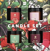 Fragrances, Perfumes, Cosmetics Set - HiSkin Home Candle Set (candles/4x100ml)