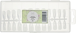 Fragrances, Perfumes, Cosmetics Soluble Gel Tips, medium, transparent, ballerina - Tufi Profi Premium