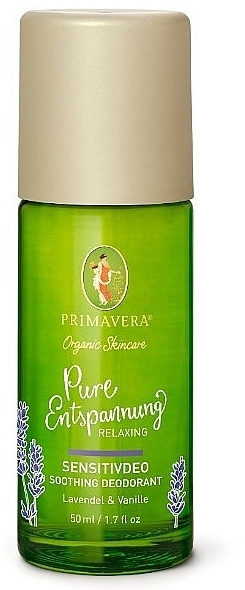 Lavender & Vanilla Deodorant Roll On - Primavera Fresh Deodorant with Lavandel & Vanille — photo N1