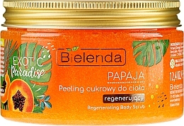Body Peeling "Papaya" - Bielenda Exotic Paradise Peel — photo N1