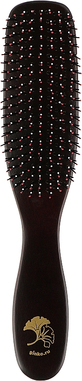 Hair Brush "Barbarussa" 1901, wooden cherry M - I Love My Hair — photo N2