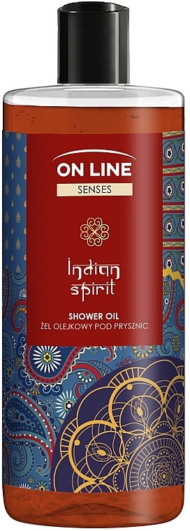 Shower Oil - On Line Senses Indian Spirit Shower Oil — photo N1