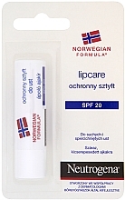 Protective Lipstick "Norwegian Formula" - Neutrogena Norwegian Formula Lipcare SPF20 — photo N2