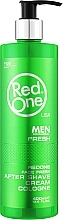 Perfumed After Shave Cream - RedOne Aftershave Cream Cologne Fresh — photo N1