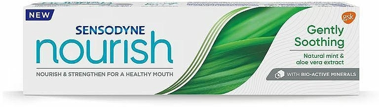 Toothpaste for Sensitive Teeth - Sensodyne Nourish — photo N1