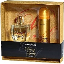 Set - Jean Marc Pretty Lady For Women (deo/150ml + edp/100ml) — photo N1