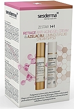 Set - SesDerma Laboratories Reti Age+Azelac Ru Set Skin Care Gift Set (f/cr/gel/50ml + f/fl/cr/50ml) — photo N1