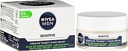 Men Intensive Moisturizing Cream for Sensitive Skin - Nivea Intensively Moisturizing Cream Men Sensitive Skin — photo N6