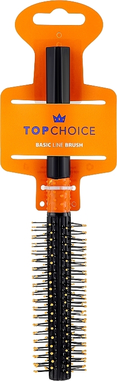 Hair Brush, 2496, black-orange - Top Choice — photo N1