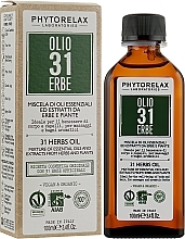 Essential Oil & Extract Blend - Phytorelax Laboratories 31 Herbs Oil — photo N2