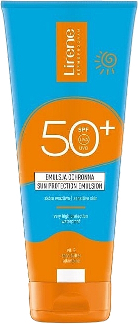 Moisturizing Sunscreen Emulsion SPF 50+ - Lirene Moisturising Emulsion SPF 50+ — photo N3