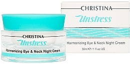 Harmonizing Night Eye & Neck Cream - Christina Unstress Harmonizing Night Cream For Eye And Neck — photo N4
