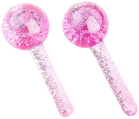 Cryospheres for Facial Massage, pink - Zoe Ayla Ice Globes — photo N1