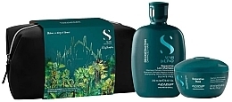 Fragrances, Perfumes, Cosmetics Set - AlfaParf Milano Semi di Lino Reconstruction Set (shmp/250ml + h/mask/200ml)