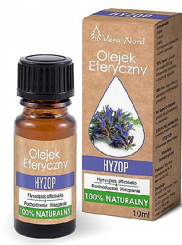 Hyssop Essential Oil - Vera Nord Hyzop Essential Oil — photo N1